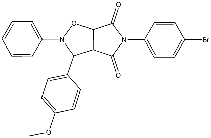 5-(4-bromophenyl)-3-(4-methoxyphenyl)-2-phenyldihydro-2H-pyrrolo[3,4-d]isoxazole-4,6(3H,5H)-dione