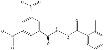 3,5-dinitro-N'-(2-methylbenzoyl)benzohydrazide