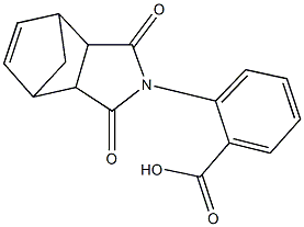 2-(3,5-dioxo-4-azatricyclo[5.2.1.0~2,6~]dec-8-en-4-yl)benzoic acid Structure