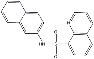 N-(2-naphthyl)-8-quinolinesulfonamide