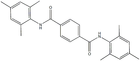 N~1~,N~4~-dimesitylterephthalamide 结构式