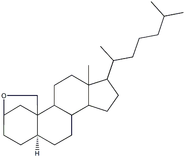  6-(1,5-dimethylhexyl)-5-methyl-17-oxapentacyclo[14.2.1.0~1,13~.0~2,10~.0~5,9~]nonadecane