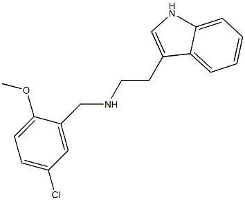 N-(5-chloro-2-methoxybenzyl)-N-[2-(1H-indol-3-yl)ethyl]amine|