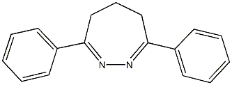 3,7-diphenyl-5,6-dihydro-4H-1,2-diazepine 结构式