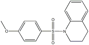  4-(3,4-dihydro-1(2H)-quinolinylsulfonyl)phenyl methyl ether