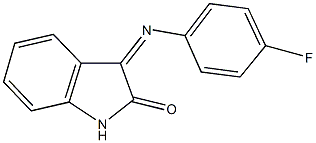 3-[(4-fluorophenyl)imino]-1,3-dihydro-2H-indol-2-one