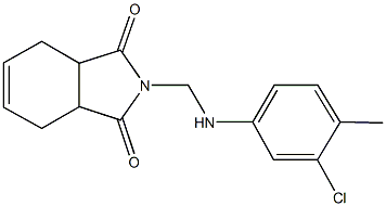  2-[(3-chloro-4-methylanilino)methyl]-3a,4,7,7a-tetrahydro-1H-isoindole-1,3(2H)-dione