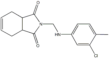 2-[(3-chloro-4-methylanilino)methyl]-3a,4,7,7a-tetrahydro-1H-isoindole-1,3(2H)-dione