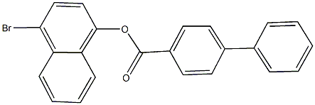 4-bromo-1-naphthyl [1,1'-biphenyl]-4-carboxylate