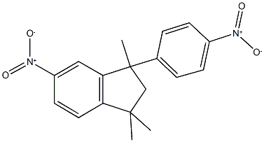 1,1,3-trimethyl-5-nitro-3-(4-nitrophenyl)indane|