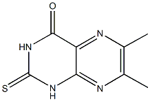 6,7-dimethyl-2-thioxo-2,3-dihydro-4(1H)-pteridinone