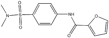 N-{4-[(dimethylamino)sulfonyl]phenyl}-2-furamide