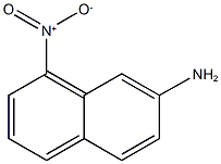 8-ニトロ-2-ナフチルアミン 化学構造式