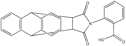 2-(16,18-dioxo-17-azapentacyclo[6.6.5.0~2,7~.0~9,14~.0~15,19~]nonadeca-2,4,6,9,11,13-hexaen-17-yl)benzoic acid|