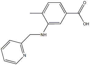 4-methyl-3-[(2-pyridinylmethyl)amino]benzoic acid