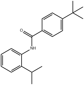 4-tert-butyl-N-(2-isopropylphenyl)benzamide,303990-44-5,结构式