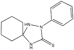 2-phenyl-1,2,4-triazaspiro[4.5]decane-3-thione Structure