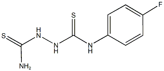 N~1~-(4-fluorophenyl)hydrazine-1,2-dicarbothioamide Structure