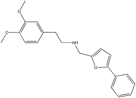 2-(3,4-dimethoxyphenyl)-N-[(5-phenyl-2-furyl)methyl]ethanamine