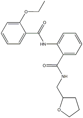 2-[(2-ethoxybenzoyl)amino]-N-(tetrahydro-2-furanylmethyl)benzamide