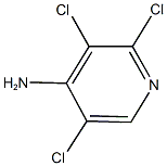2,3,5-trichloro-4-pyridinylamine 结构式