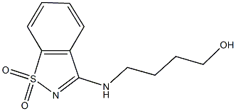  4-[(1,1-dioxido-1,2-benzisothiazol-3-yl)amino]-1-butanol