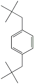 1,4-dineopentylbenzene Struktur