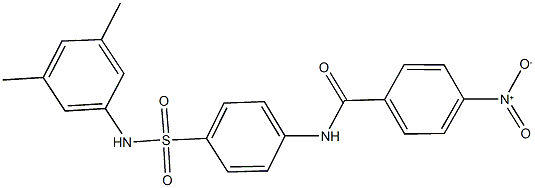  N-{4-[(3,5-dimethylanilino)sulfonyl]phenyl}-4-nitrobenzamide