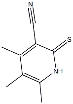 4,5,6-trimethyl-2-thioxo-1,2-dihydro-3-pyridinecarbonitrile