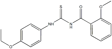 N-(4-ethoxyphenyl)-N'-(2-methoxybenzoyl)thiourea|