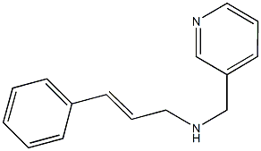 N-cinnamyl-N-(3-pyridinylmethyl)amine Structure