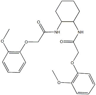 2-(2-methoxyphenoxy)-N-(2-{[(2-methoxyphenoxy)acetyl]amino}cyclohexyl)acetamide