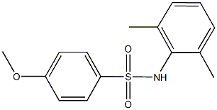  N-(2,6-dimethylphenyl)-4-(methyloxy)benzenesulfonamide