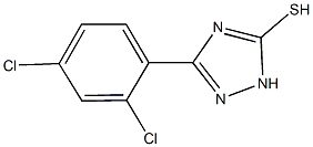 5-(2,4-dichlorophenyl)-2,4-dihydro-3H-1,2,4-triazole-3-thione Structure
