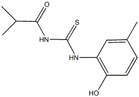 N-(2-hydroxy-5-methylphenyl)-N'-isobutyrylthiourea