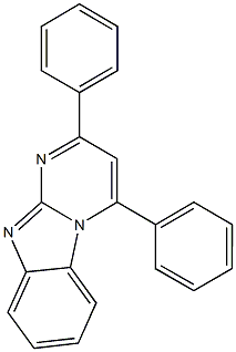 2,4-diphenylpyrimido[1,2-a]benzimidazole Structure