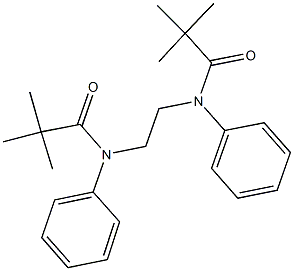 N-{2-[(2,2-dimethylpropanoyl)anilino]ethyl}-2,2-dimethyl-N-phenylpropanamide 化学構造式