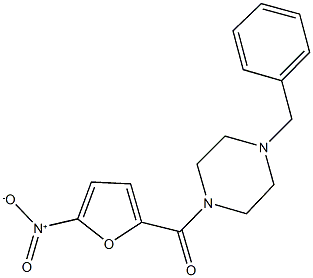 1-benzyl-4-{5-nitro-2-furoyl}piperazine|