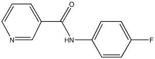 N-(4-fluorophenyl)nicotinamide Structure