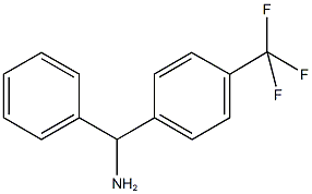 phenyl[4-(trifluoromethyl)phenyl]methanamine,,结构式