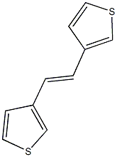 3-[2-(3-thienyl)vinyl]thiophene Structure