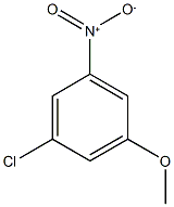 1-chloro-3-methoxy-5-nitrobenzene Structure