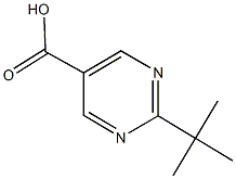 2-TERT-BUTYL-5-PYRIMIDINECARBOXYLIC ACID,,结构式