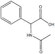 (acetylamino)(phenyl)acetic acid Structure