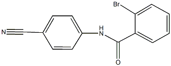 2-bromo-N-(4-cyanophenyl)benzamide