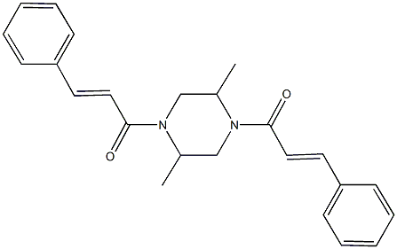 1,4-dicinnamoyl-2,5-dimethylpiperazine