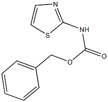 benzyl 1,3-thiazol-2-ylcarbamate 结构式