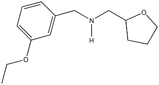 N-(3-ethoxybenzyl)-N-(tetrahydro-2-furanylmethyl)amine 化学構造式