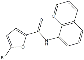  5-bromo-N-(8-quinolinyl)-2-furamide