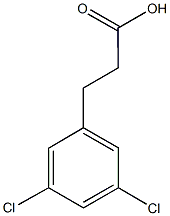 3-(3,5-dichlorophenyl)propanoic acid Structure